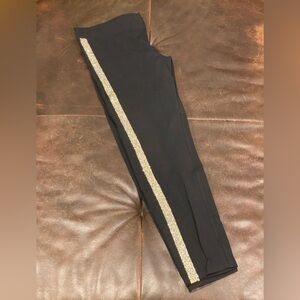 Express Black Leggings with Sparkly Accent